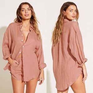 New with Tags Vitamin A Linen Top